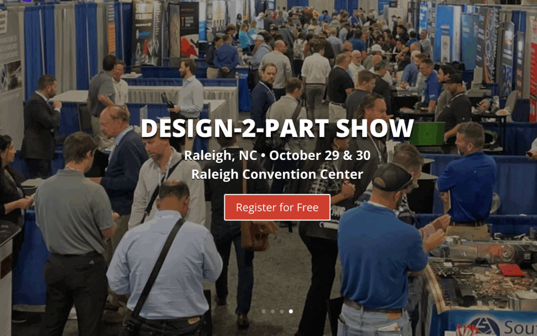 SIS at Design-2-Part Show October 29 and 30 – Booth 419