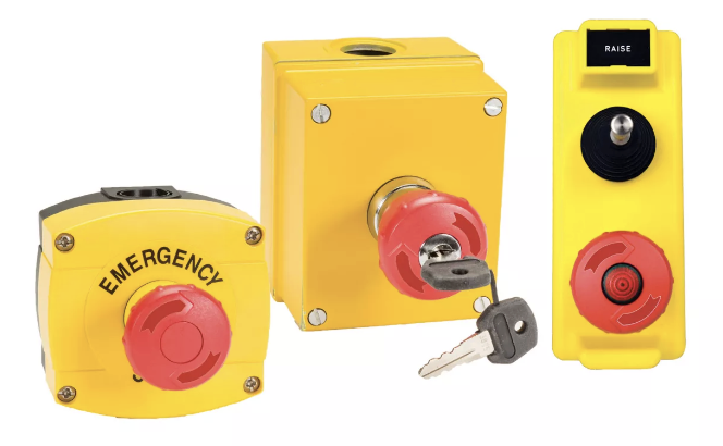 Sprecher - emergency stop operators