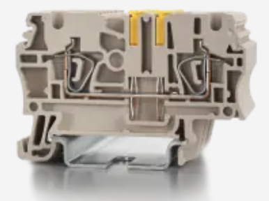 weidmuller tension spring terminal block